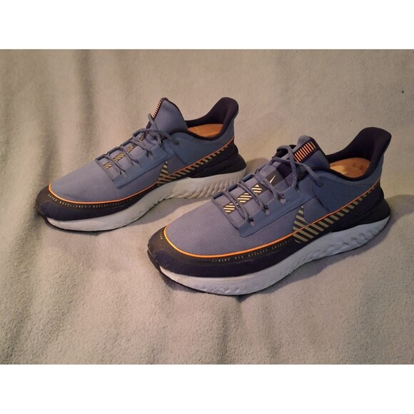 NIKE Legend React 2 Shield Men 10 Running Shoes Ocean Fog (Rare Color) - Picture 8 of 13